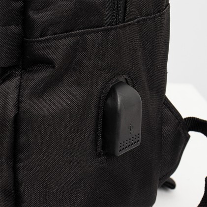 Mochila de Nylon USB Personalizada