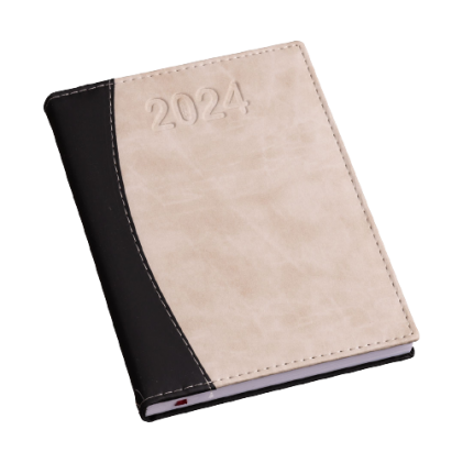 Agenda Diária 2024 para Presente Personalizada