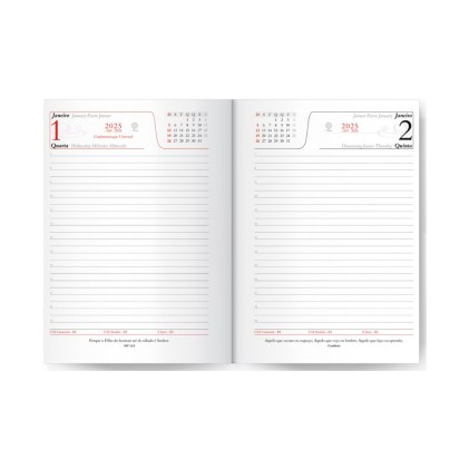 Agenda Diária Prime Personalizada