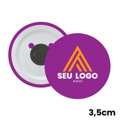 Botton Imã de Geladeira 3,5 cm Personalizado