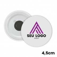 Botton Imã de Geladeira 4,5 cm Personalizado