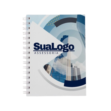 Caderno A4 wire-o Personalizado