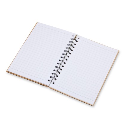 Caderno A5 Bambu Personalizada