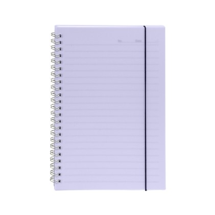 Caderno A5 Plástico Personalizado