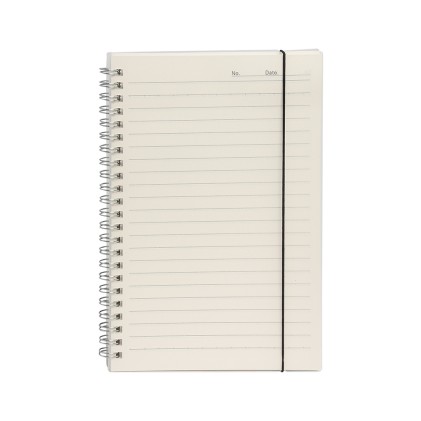 Caderno A5 Plástico Personalizado