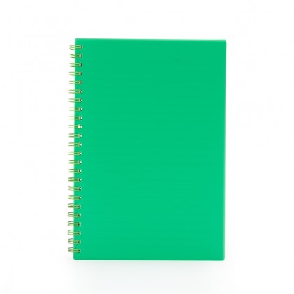 Caderno A5 Plástico Personalizado