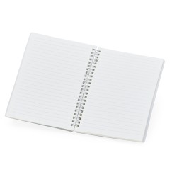 Caderno A5 Plástico Personalizado