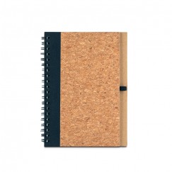 Caderno B6 em Cortiça Com Caneta Personalizado