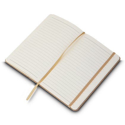 Caderno de Anotações com Capa em Fibra de Bambu Personalizado