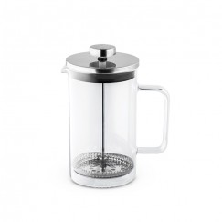 Cafeteira Inox e Vidro Personalizado