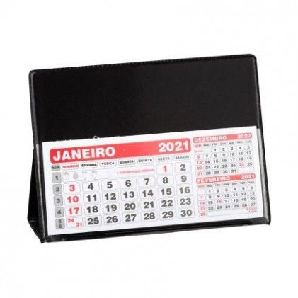 Calendário de Mesa Pequeno Personalizada