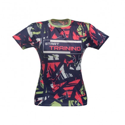 Camiseta Feminina em Poliéster Personalizada