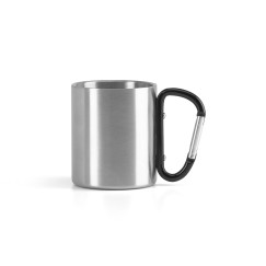 Caneca Inox Com Mosquetão 230 ml Personalizada