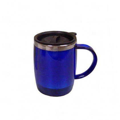 Caneca Plástica com Tampa 450 ml Personalizada