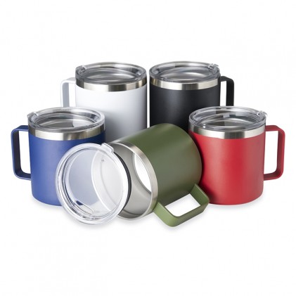 Caneca Térmica Inox com Tampa 350 ml Personalizada