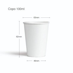 Copo de Papel Ecológico 100 ml Personalizado