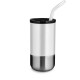 Copo Inox com Canudo 500 ml Personalizado