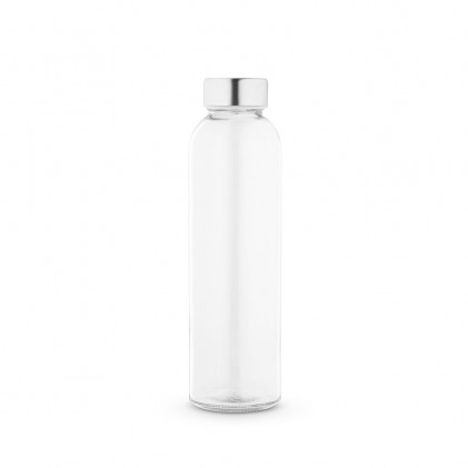 Garrafa de Vidro com Tampa Inox 500 ml Personalizado