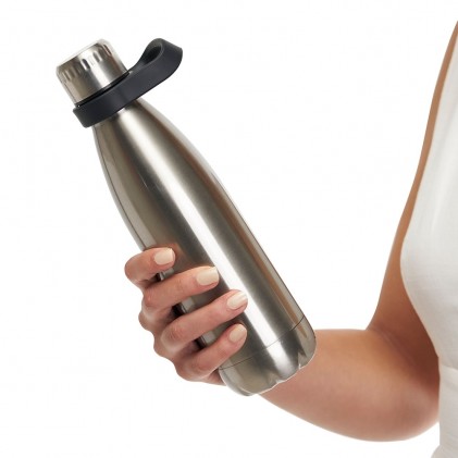 Garrafa Térmica Inox com Alça 500 ml para Brinde Personalizado