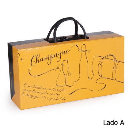 kit Champagne Executivo Premium Personalizado