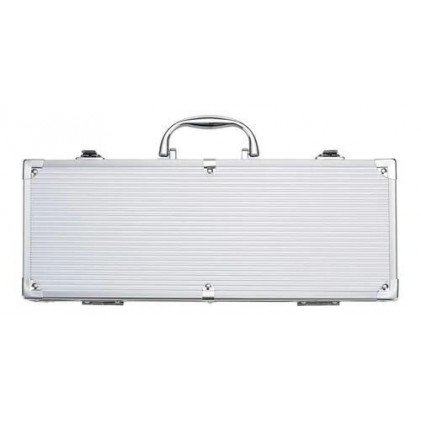 Kit Churrasco Com Maleta Aço Inox 7 Peças Personalizado