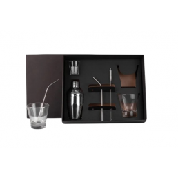 Kit para Drinks com Coqueteleira Personalizado