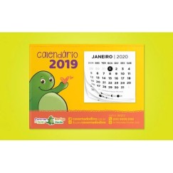 Ímã de Geladeira Calendário Personalizado