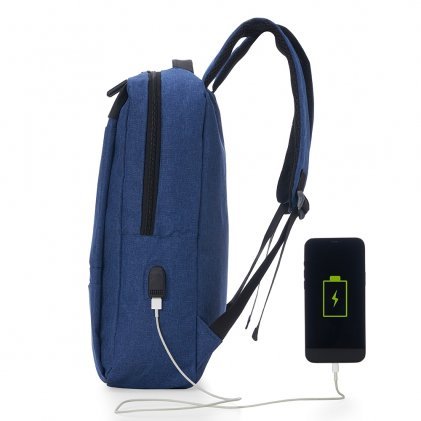 Mochila com entrada USB Personalizada