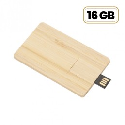 Pen Drive Card Madeira 16GB Personalizado