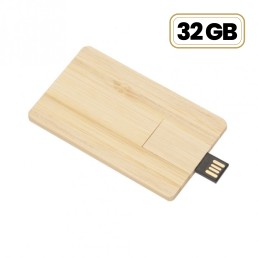 Pen Drive Card Madeira 32GB Personalizado