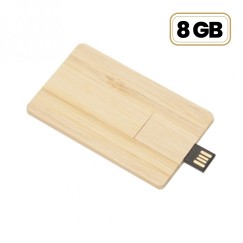 Pen Drive Card Madeira 8GB Personalizado