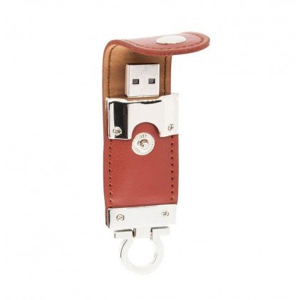 Pen Drive Couro 32GB Personalizado