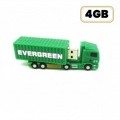 Pen Drive Emborrachado Formato Especial 3D 4 GB Personalizado