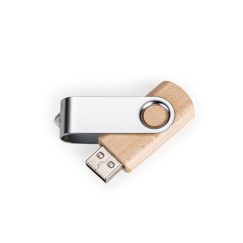 Pen Drive Giratório Ecológico 16GB Personalizado