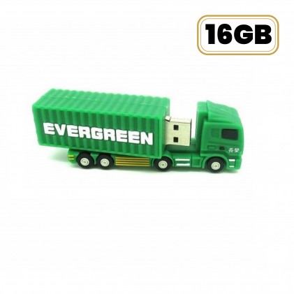 Pen Drive Emborrachado Formato Especial 3D 16 GB Personalizado