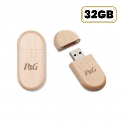 Pen Drive Bambu 32GB Personalizado