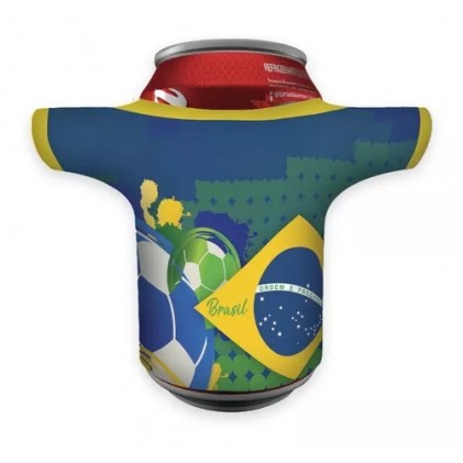 Porta Lata Camisa em Neoprene 350 ml Personalizada