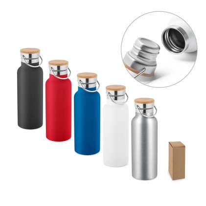 Squeeze Inox com Parede Dupla 570 ML Personalizada