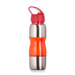 Squeeze Plástico Com Metal 600 ml Personalizado