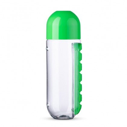 Squeeze Plástico Com Porta Comprimidos 700 ml  Personalizado